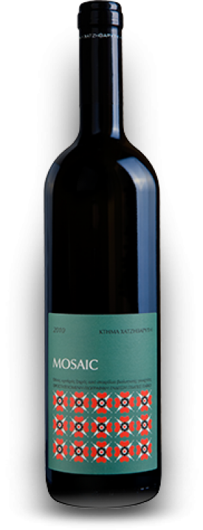 Mosaic Κτήμα Χατζηβαρύτης Ερυθρό ξηρό bio 750ml