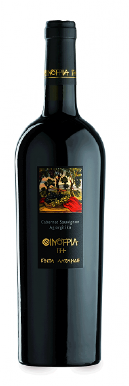 Οινότρια Γη Κώστα Λαζαρίδη Ερυθρό ξηρό 750ml