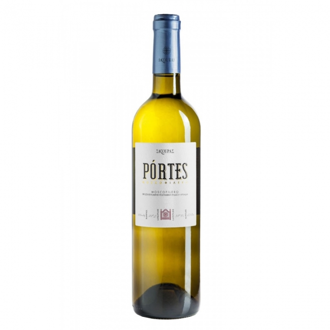 Portes Σκούρας Λευκό ξηρό 750ml