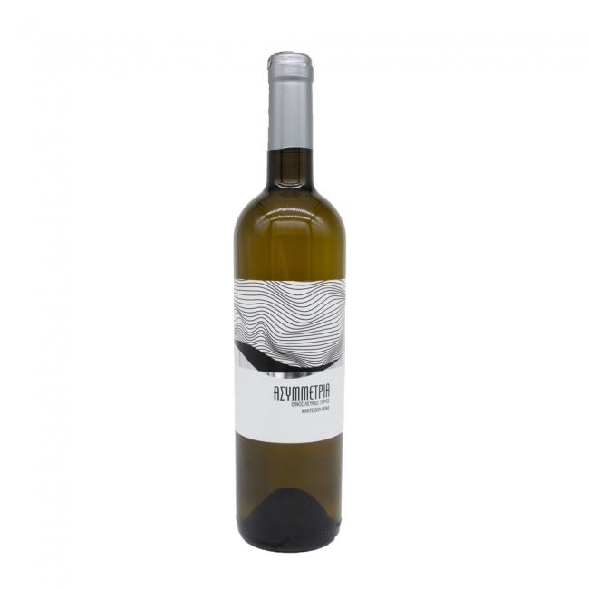 Ασυμμετρία έλVino Λευκό ξηρό 750ml