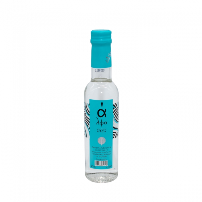 Ούζο Άλφα έλVino 200ml